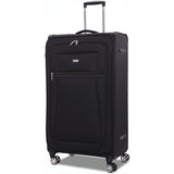 Aerolite Reinforced Super Strong and Light 4 Wheel Lightweight Hold Check in Luggage Suitcase