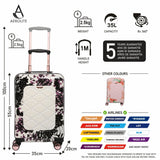 Aerolite (55x35x20cm) Premium Hard Shell Hand Cabin Luggage