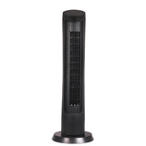 Olsen & Smith 36-inch Smart Tower Fan with Remote Control - 45W Energy Efficient 7.5m/s Quiet Portable Fan with 90° Oscillation, 4 Modes and Speeds,12-H Timer, 2x Base and LED Display - Black Mat