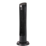 Olsen & Smith 36-inch Smart Tower Fan with Remote Control - 45W Energy Efficient 7.5m/s Quiet Portable Fan with 90° Oscillation, 4 Modes and Speeds,12-H Timer, 2x Base and LED Display - Black Mat