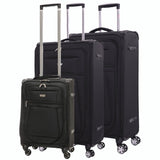 Aerolite Reinforced Super Strong and Light 4 Wheel Lightweight Hold Check in Luggage Suitcase - Packed Direct UK