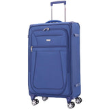 Aerolite Reinforced Super Strong and Light 4 Wheel Lightweight Hold Check in Luggage Suitcase - Packed Direct UK