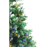 Olsen & Smith 182cm Pre - Lit Automatic PVC Christmas Tree with 300 Warm White LED Lights and UK Adaptor - Packed Direct UK