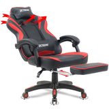 XTREME Gaming Chair (Black/Red) & Electric Desk - Packed Direct UK