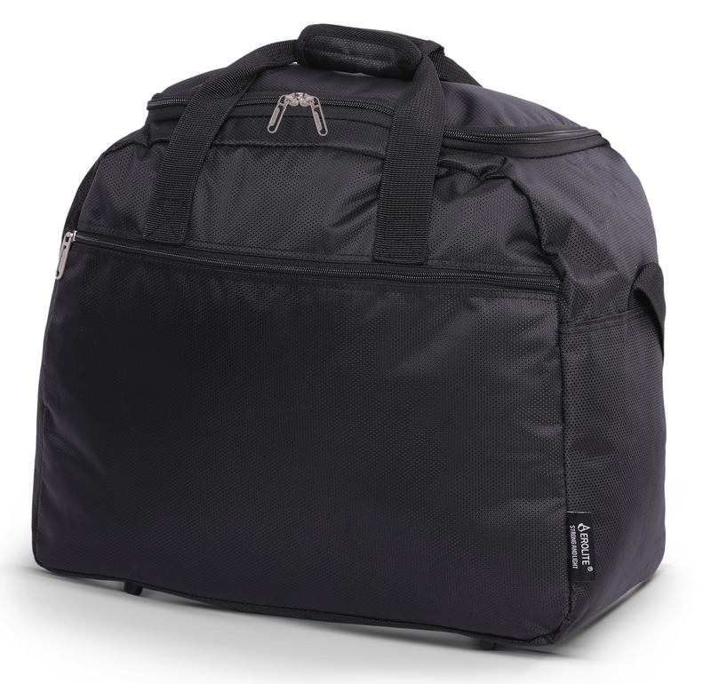 Aerolite (45x36x20cm) easyJet Maximum Size Hard Shell Carry On Hand Cabin  Luggage Underseat Flight Bag Suitcase 45x36x20 with 4 Wheels