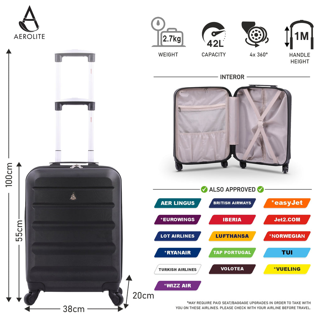 Carry-On Luggage Sizes & Dimensions by Airline
